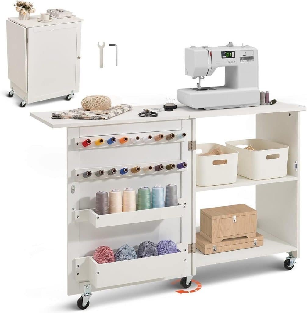 Test de la table de couture pliante VEVOR : polyvalente et pratique