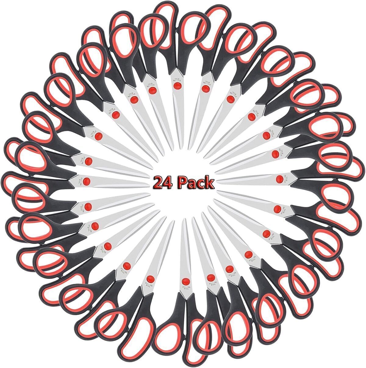 Test des ciseaux ELECKEY : lot de 24 paires polyvalentes