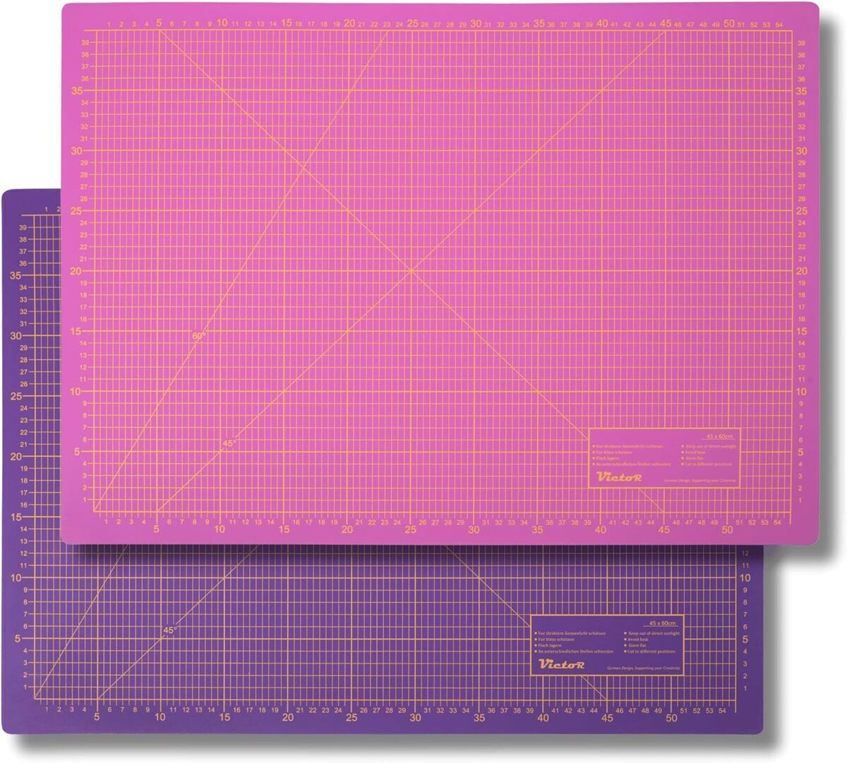 Test : tapis de découpe Victor violet rose XXL auto-cicatrisant