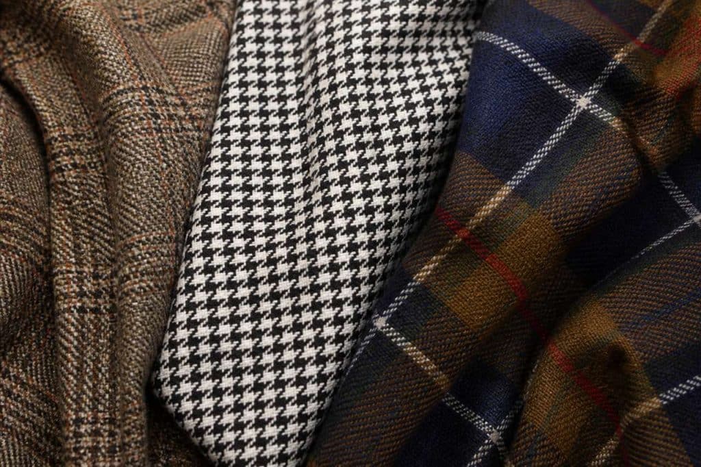 Les tissus de septembre : tweed, pied-de-poule et tartan
