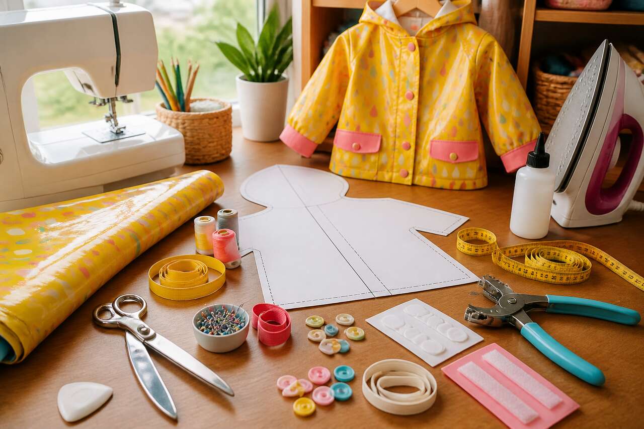 DIY : comment fabriquer un imperméable enfant ?
