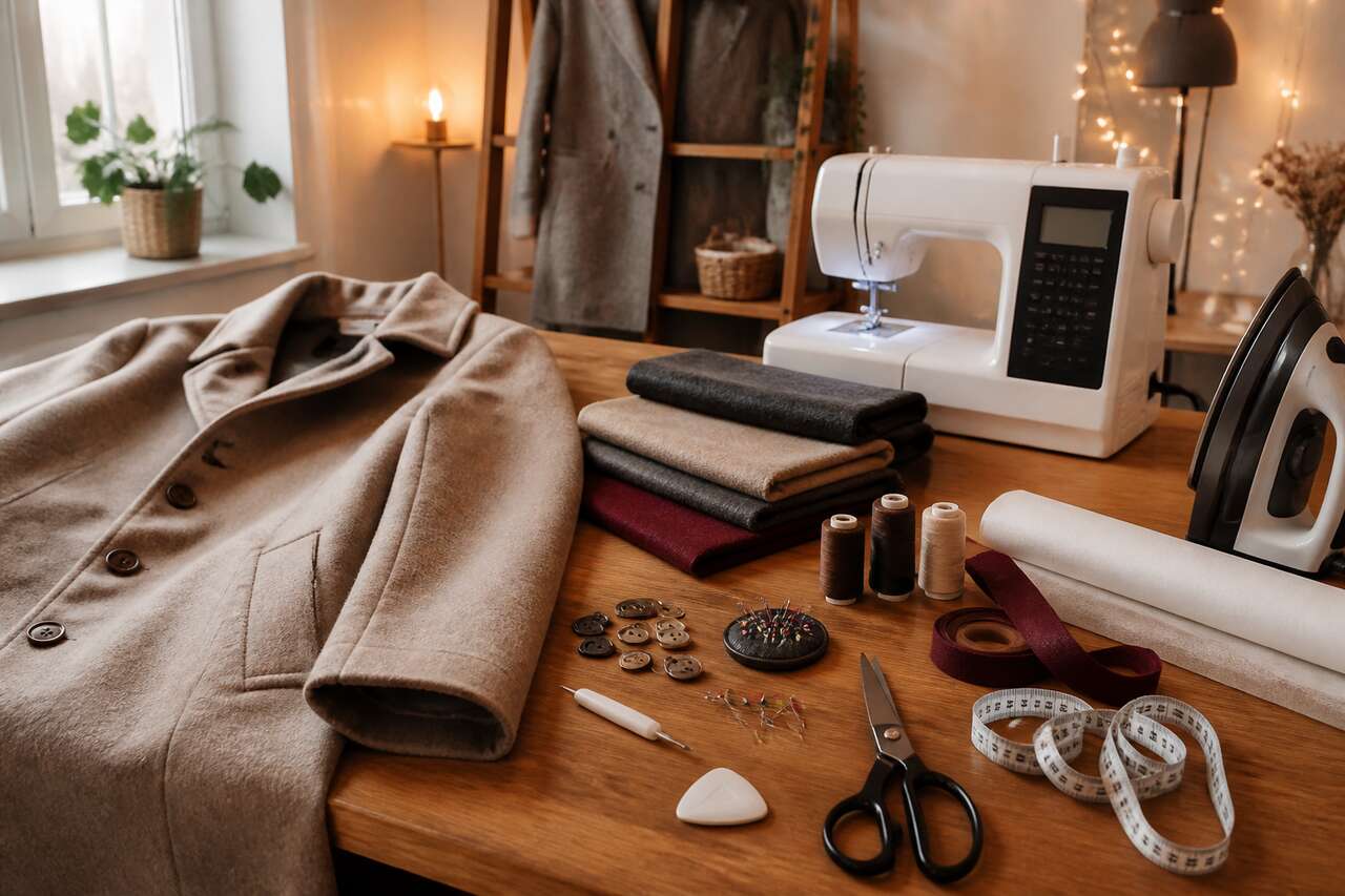 Tutoriel : créez un maxi manteau avec Modes & Travaux