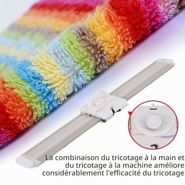 Découvrez notre test détaillé de la machine à tricoter automatique GYQSSD 6, 5 mm : performances, avantages et résultats pour créer écharpes et chapeaux sans effort.