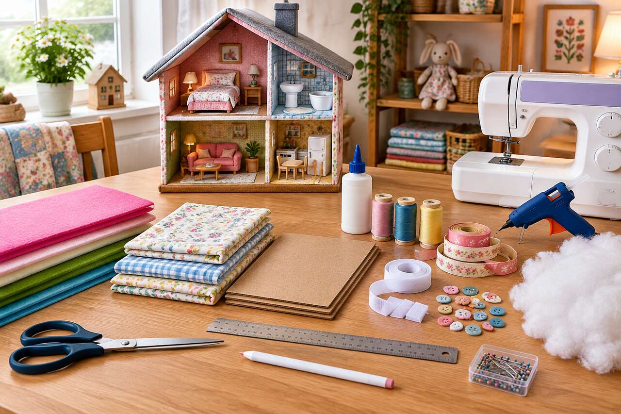 Maison de poupée en tissu : créez-la vous-même !