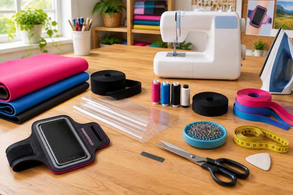 Tuto : fabriquez un brassard pour téléphone portable