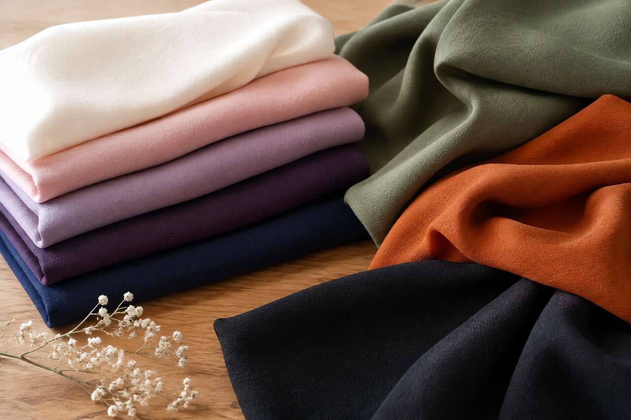 Les principaux types de tissu crêpe et leurs rendus Les principaux types de tissu crêpe et leurs rendus