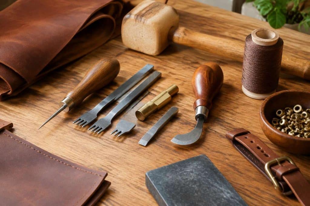 Test : 19 outils pour l'artisanat du cuir