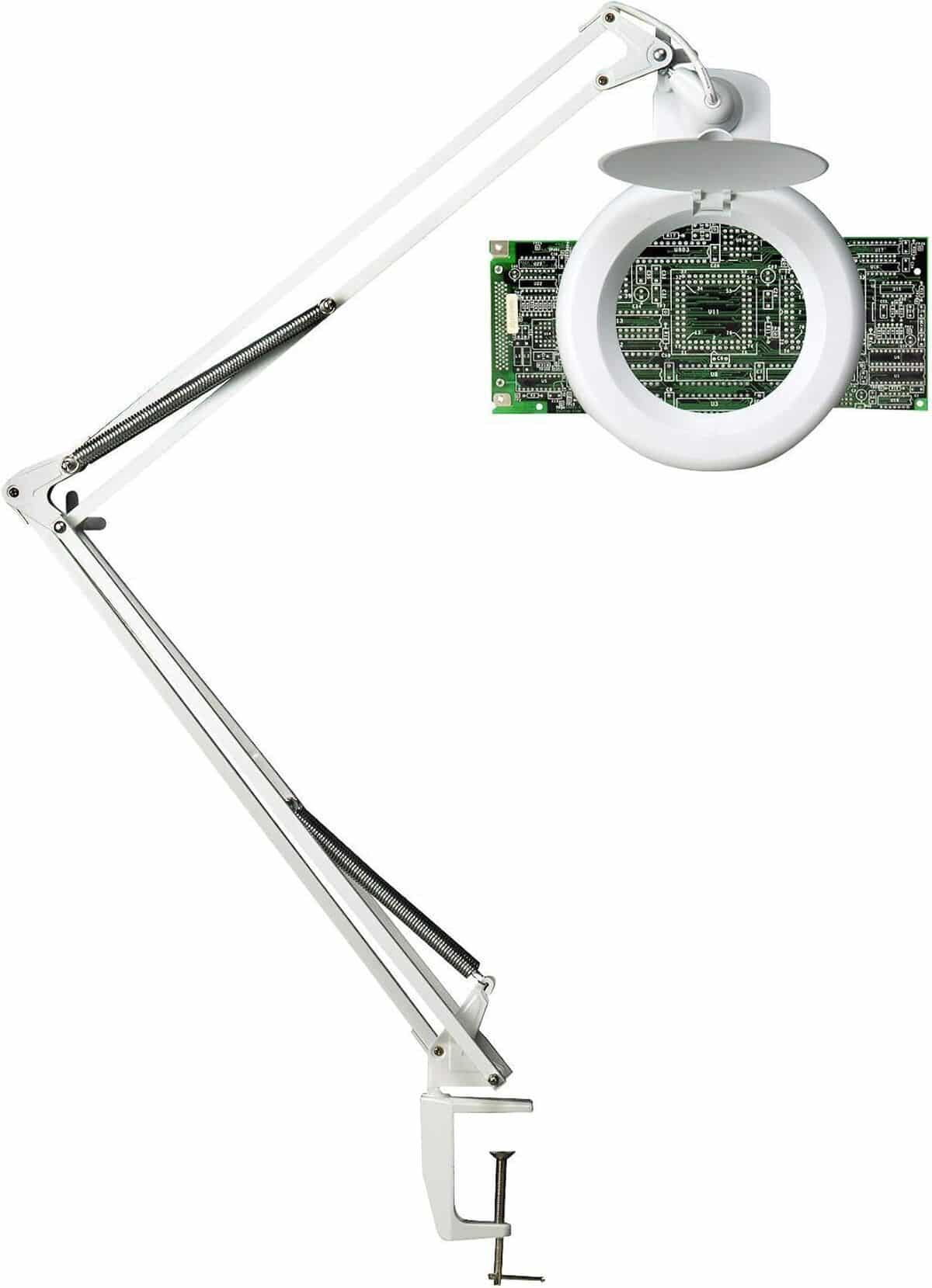 Test de la lampe loupe LED 6W Unilux Zoom blanc