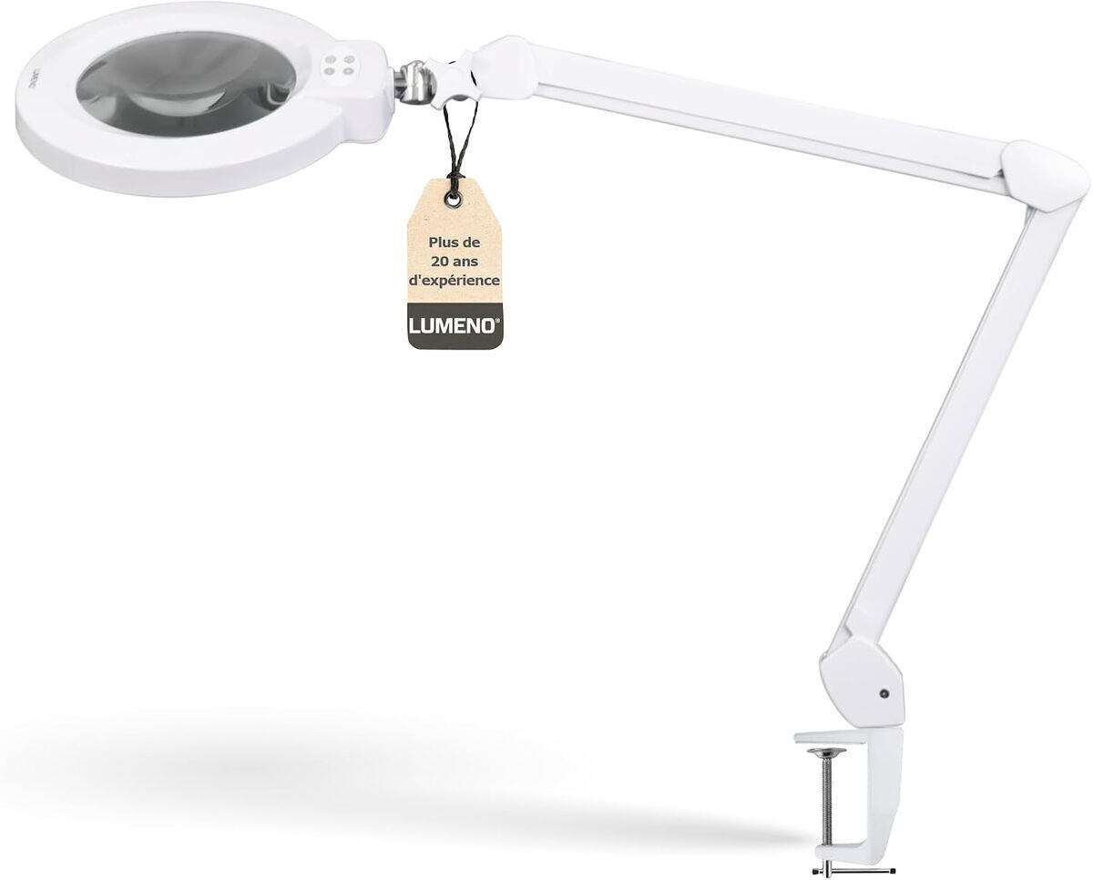 Test de la Lumeno 8245PRO : lampe loupe LED puissante