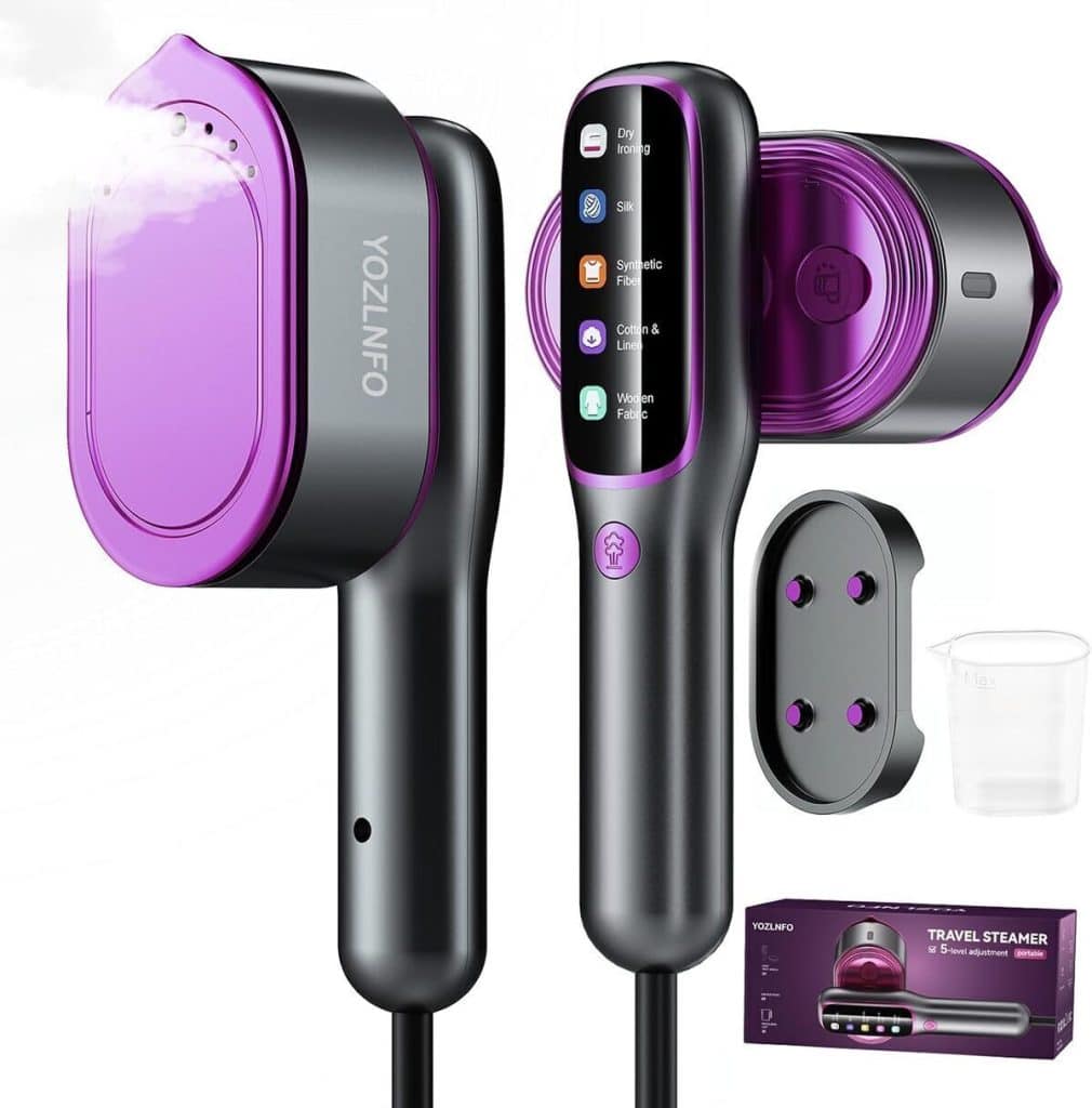 Test : défroisseur vapeur voyage 100-220 V grand panneau céramique