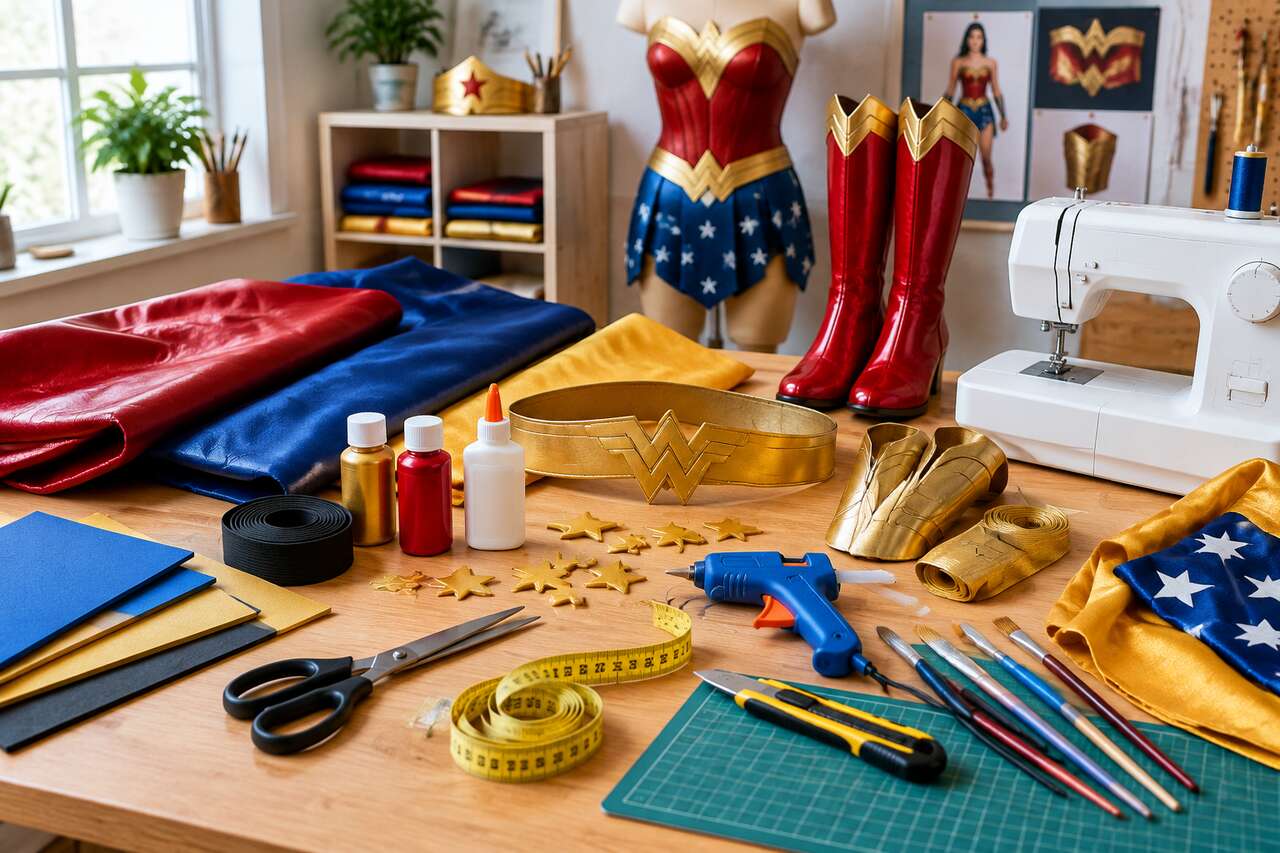 Tuto déguisement Wonder Woman : créez votre costume facilement