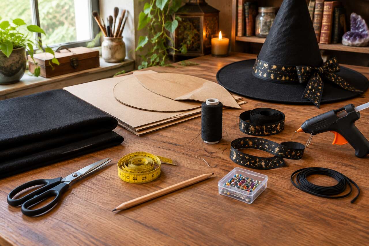Tuto : comment coudre un chapeau de sorcière ?