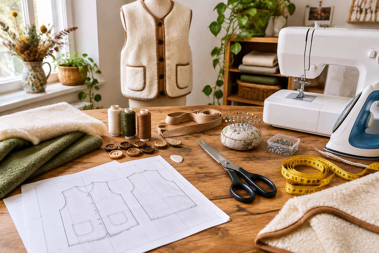 Tuto : coudre un gilet de berger