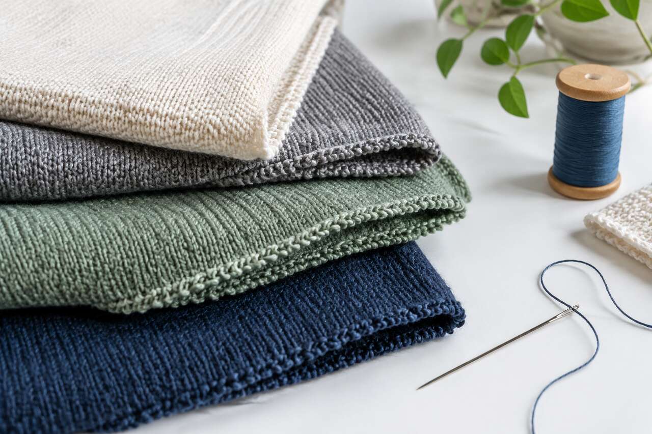 Les indices visuels pour reconnaître un tissu en maille Les indices visuels pour reconnaître un tissu en maille