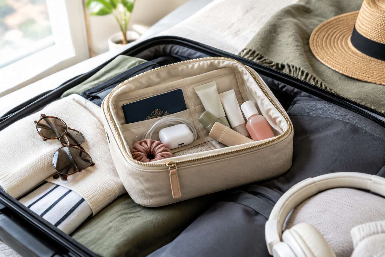 Ma pochette de voyage: à quoi elle sert vraiment Ma pochette de voyage: à quoi elle sert vraiment