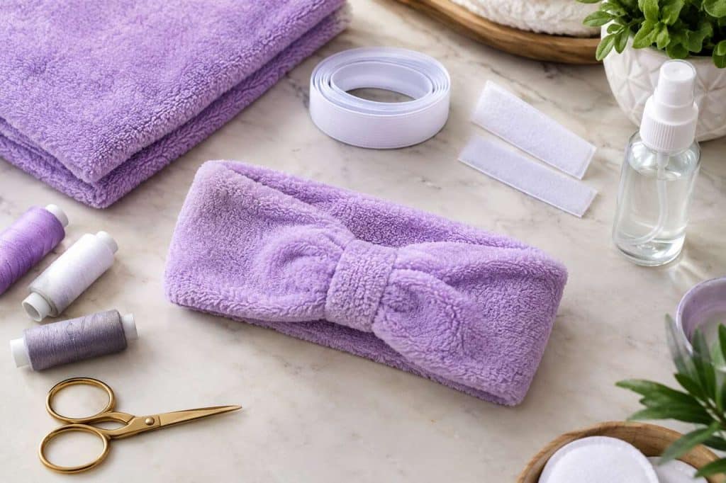 Tuto : fabriquer un bandeau soin visage