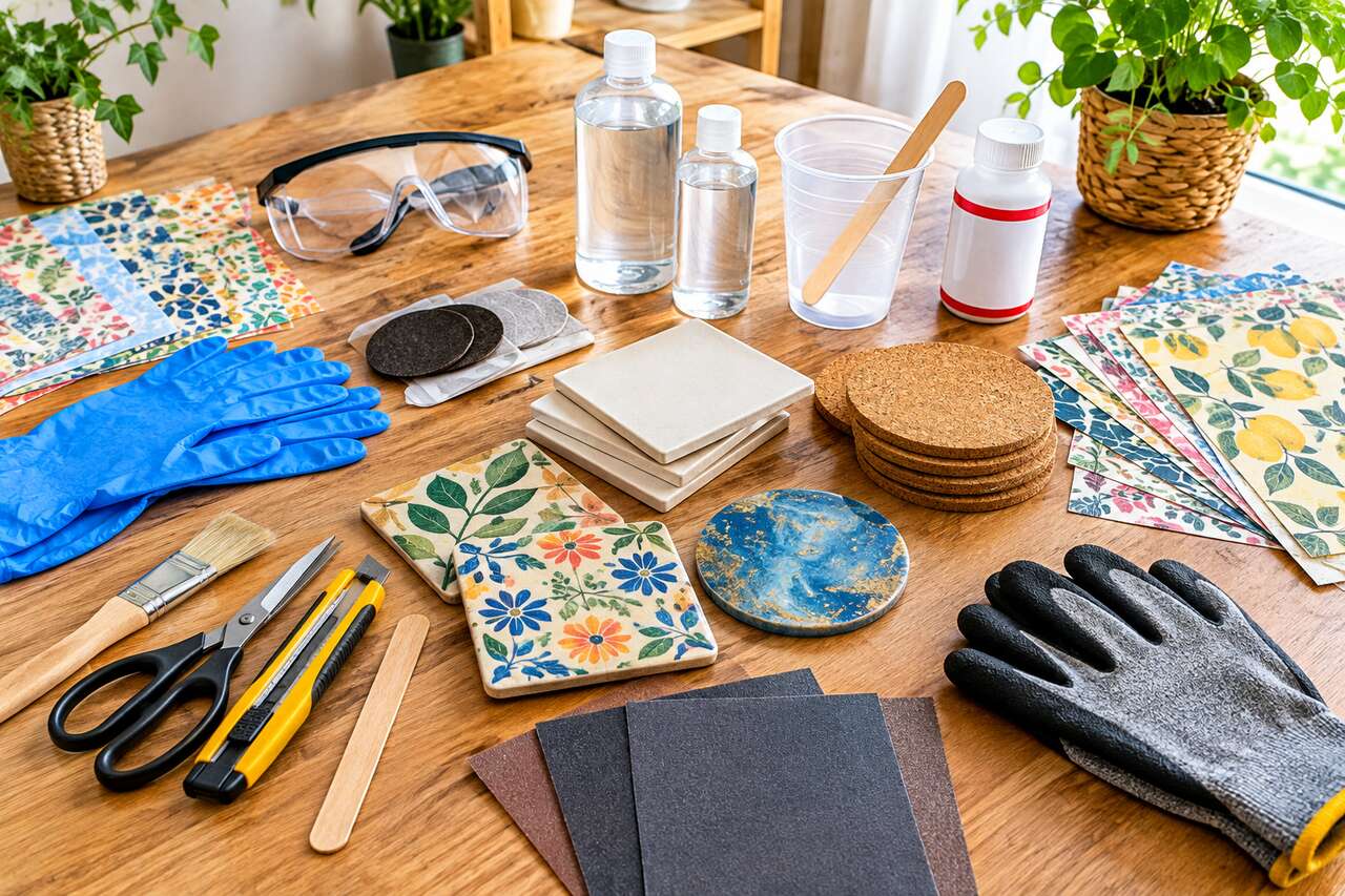 Dessous de verre DIY : créez-les vous-même facilement !