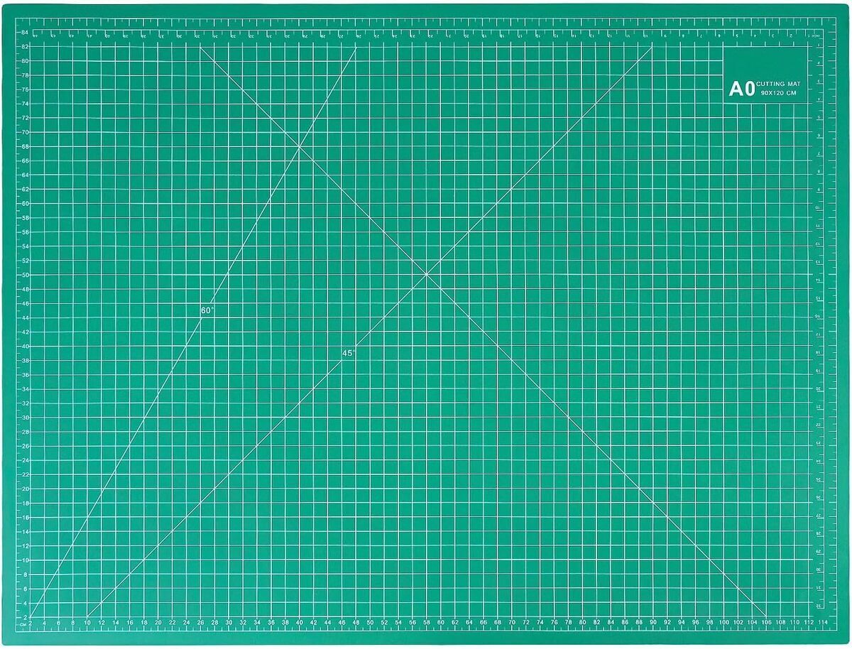 Test du tapis de découpe autocicatrisant QWORK® A0 : couture et scrapbooking